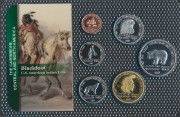 USA 2017 Stgl./unzirkuliert Kursmünzen 2017 1 Cent Bis 1 Dollar Blackfoot (10092431 - Mint Sets