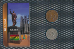 Ghana Sehr Schön Kursmünzen Sehr Schön Ab 1967 1 Pesewas Bis 10 Pesewas (10092178 - Ghana