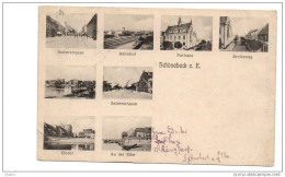 Schoenebeck. Carte Multivues. - Schoenebeck (Elbe)