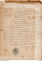 Zaragoza. Huesca. Consulat D'Espagne A Pau. Document Notarié 1886. - Brieven En Documenten