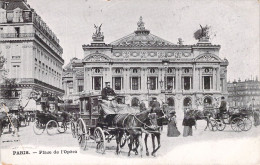 FRANCE - 75 - PARIS - Place De L'Opéra - Animée - Carte Postale Ancienne - Autres & Non Classés