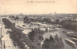 FRANCE - 75 - PARIS - Panorama De La Seine Vers La Cité - Carte Postale Ancienne - Autres & Non Classés