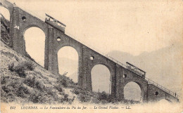 FRANCE - 65 - LOURDES - Le Funiculaire Du Pic Du Jer - Le Grand Viaduc - LL - Carte Postale Ancienne - Lourdes