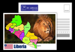 Liberia / Postcard / View Card / Map Card - Liberia