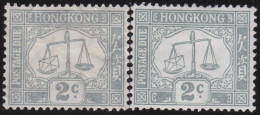 Hong Kong     .    SG    .    D 6/6a  (2 Scans)  .  1923-56    .  Mult Script CA      .    *   .    Mint-hinged - Strafport