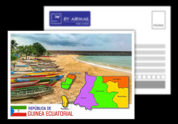 Equatorial Guinea / Postcard / View Card/ Map Card - Guinea Ecuatorial