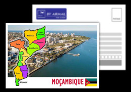 Mozambique/ Postcard / View Card/ Map Card - Mozambique