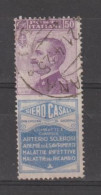 REGNO:  1924/25  PUBBLICITARI  -  50 C. SIERO  CASALI  VIOLETTO  E  OLTREMARE  US. -  SASS. 15 - Publicité