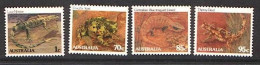 AUSTRALIE Reptile, Reptiles, Crapaud Grenouille Reptiles Toad Frog: Yvert N°812/15. Neuve Sans Charniere. MNH ** - Altri & Non Classificati