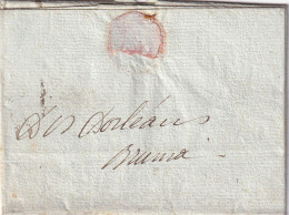 France Marcophilie - Département Du Loiret - Déboursé Manuscrit Deb D'Orléans 1792 - Avec Texte - 1701-1800: Précurseurs XVIII