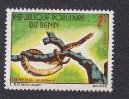 BENIN Reptiles, Reptile, Serpents Serpent. Yvert N°389 ** MNH - Schlangen