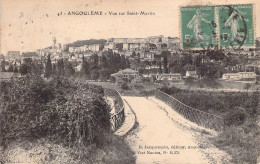 FRANCE - 16 - ANGOULEME - Vue Sur Saint Martin - Carte Postale Ancienne - Angouleme
