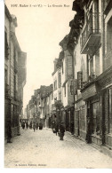 REDON LA GRANDE RUE 1921 - Redon