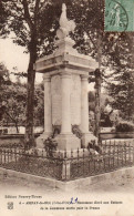 CPA 21  - AIGNAY-le-DUC - Monument élevé Aux Enfants De La Commune - Dos écrit - Voyagée - Aignay Le Duc