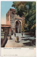 GRANADA - Puerta De Justina - Fachada Principal - Stengel 28563 - Sin Dividir - Undivided Back - Granada