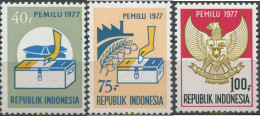 703580 MNH INDONESIA 1977 ELECIONES GENERALES - Indonésie