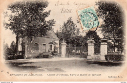 Environs De Nérondes - Château De Fontenay , Entrée Et Maison Du Régisseur - Nérondes