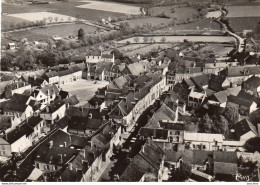 Les Aix D' Angillon - Vue Aérienne Sur La Place Et La Grande Rue - Les Aix-d'Angillon