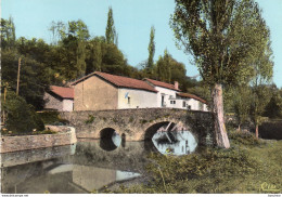 Bidache - Le Vieux Pont Sur Le Lihoury Et Le Moulin Roby - Bidache