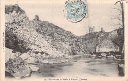 FRANCE - 23 - CROZANT - Ruines Sur La Sédelle à Crozant - Carte Postale Ancienne - Crozant