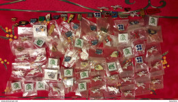 Delcampe - Lot De 75 Pin's ( Certains En Plusieurs Exemplaires) Poids : 250gr - Lots