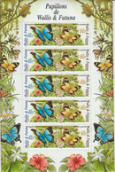 Wallis Et Futuna 2005 Papillons 641-42 En Feuille ** MNH - Neufs