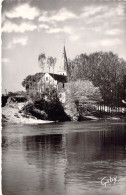 FRANCE - 37 - BUXEUIL - L'église Se Mirant Dans La Creuse - Carte Postale Ancienne - Other & Unclassified