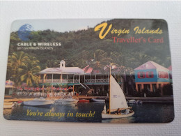 BRITSCH VIRGIN ISLANDS   US NO VALUE - WEST END PUSSER/DIFF BACKSID   PREPAID PHONE  CARD ! MINT (RRR)  BVI ?? **13475** - Vierges (îles)