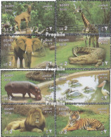 Ägypten 2593-2600 (kompl.Ausg.) Postfrisch 2016 125 Jahre Giza-Zoo - Unused Stamps