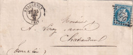 France Marcophilie - Département Du Loiret - N°60 Obl GC 376 & T.15 Beaugency 1874 - 1849-1876: Classic Period