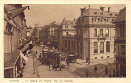 FRANCE - 68 - Mulhouse - La Banque De France, Rue De Sauvage - Carte Postale Ancienne - Mulhouse