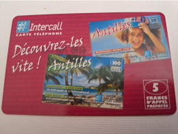 ST MARTIN  / INTERCALL/ ANTF IN1 / 5FF/ DECOUVREZ LES VITE PROMOTIONAL!!  MINT  CARD    ** 13480 ** - Antillas (Francesas)