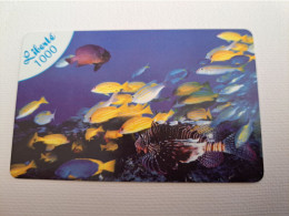 POLINESIA FRANCAISE PREPAID CARD / LIBERTE 1000 / TROPICAL FISH / 31-12-2010  POLYNESIA FRANCAISE / USED  **13484** - Polinesia Francesa