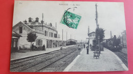 Sannois , La Gare Avec Train - Sannois