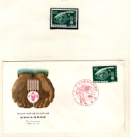 JAPAN - 1963 Freedom From Hunger - 1 Stamp MNH, Plus FDC - Alimentation