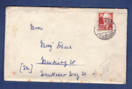 SBZ  Brief - Westeregeln Bei Magdeburg 17.4.50 (1DDR-007) - Storia Postale