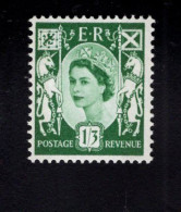 1787801689 1958  SCOTT 5  (XX) POSTFRIS MINT NEVER HINGED   - QUEEN ELIZABETH II - - Scotland