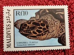 MALDIVES Tortue, Tortues, Reptiles, Turtle, Tortuga. 1 Veleur Emise En 1999. Neuf Sans Charniere **. MNH - Schildkröten