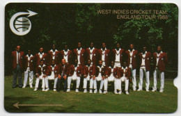 General Card - West Indies Cricket Team $5.40 (Windward Island Pack) - 1CCMB00xxxx - Antillen (Overige)