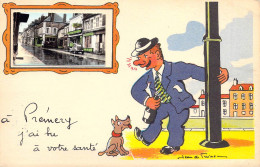 FRANCE - 58 - PREMERY - J'ai Bu à Votre Santé - Carte Postale Ancienne - Altri & Non Classificati