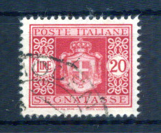 1945 LUOGOTENENZA N.85 USATO Senza Filigrana - Postage Due