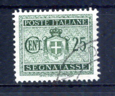 1945 LUOGOTENENZA N.76 USATO Senza Filigrana - Taxe