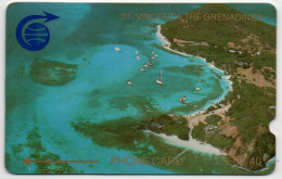 St. Vincent & The Grenadines - Admiralty Bay $40 (Deep Notch) - 1CSVD - St. Vincent & The Grenadines