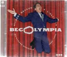 Gilbert BECAUD   Becolympia 1955 à 1983  2Cds  38 Titres - Altri - Inglese