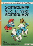 LES SCHTROUMPFS   " SCHTROUMPF VERT ET VERT SCHTROUMPF  N°9   Par PEYO   DUPUIS - Schtroumpfs, Les - Los Pitufos
