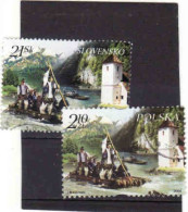 Slovakia  2004, Rafting The Dunajca, Joint Release With Poland, Used - Used Stamps