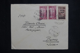 LIBAN - Enveloppe De Baalbek Pour La Suisse En 1930- L 143850 - Cartas & Documentos