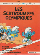 LES SCHTROUMPFS   " Les SCHTROUMPFS Olympiques"   N°11  EO   Par PEYO   DUPUIS - Schtroumpfs, Les - Los Pitufos