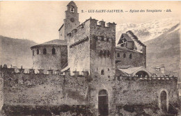 FRANCE - 65 - Luz Saint Sauveur - Eglise Des Templiers - Carte Postale Ancienne - Luz Saint Sauveur