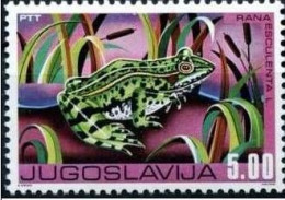 YOUGOSLAVIE Grenouille, Grenouilles, Crapaud. YVERT N° 1332. Neuf Sans Charniere (MNH) - Frogs